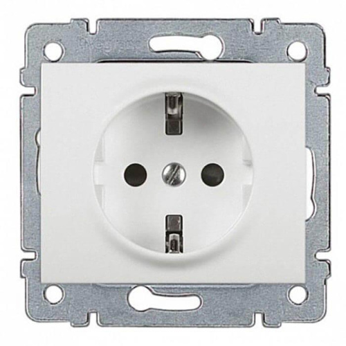 Розетка 2К+3 Legrand Galea Life 16A 250V с/з автоматические клеммы белая 771062