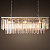 Люстра Rh 1920S Odeon Clear Glass Fringe 120 Nickel By Imperiumloft