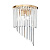 Настенный светильник Ideal Lux Carlton AP3 Oro 213491