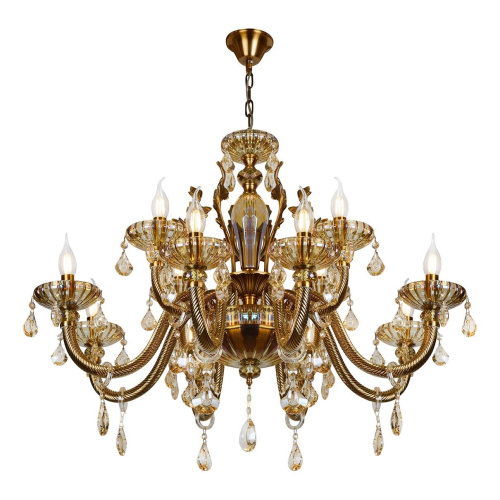 Подвесная люстра iLamp Asia 81069-8+4 BR Подвесная люстра iLamp Asia 81069-8+4 BR