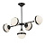 Люстра 9252P/5L black