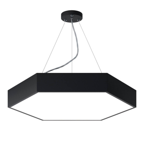 Подвесной светодиодный cветильник Geometria ЭРА Hexagon SPO-121-B-40K-038 38Вт 4000К черный Б0050551 Подвесной светодиодный cветильник Geometria ЭРА Hexagon SPO-121-B-40K-038 38Вт 4000К черный Б0050551