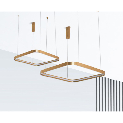 Подвесной светодиодный светильник Italline IT013-6031 gold 3000K Подвесной светодиодный светильник Italline IT013-6031 gold 3000K