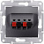 Аудиорозетка х2 Schneider Electric Sedna SDN5400170