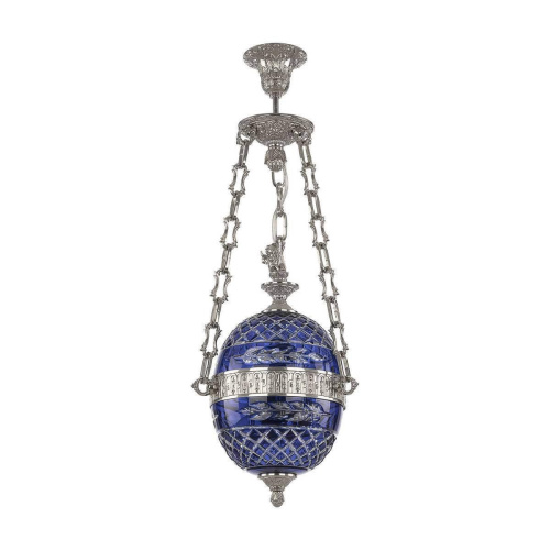 Подвесной светильник Bohemia Ivele 71000P/20 Ni Clear-Blue/H-1J FA3S