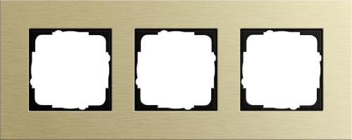 Рамка 3-постовая Gira Esprit светло-золотой 0213217
