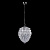 Подвесной светильник Crystal Lux Charme SP4 Chrome/Transparent