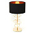 Настольная лампа Lumina Deco Milari LDT 5530 F.GD+BK