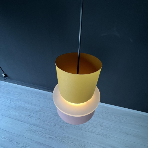 Подвесной Светильник Ilo D18,5 Yellow/Pink By Imperiumloft