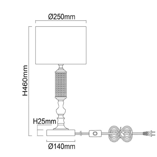 Настольная лампа MW-Light Онтарио 692031501 Настольная лампа MW-Light Онтарио 692031501