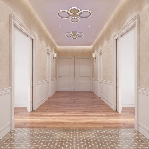 Потолочная люстра Seven Fires Oden SF7052/5C-GY-BL