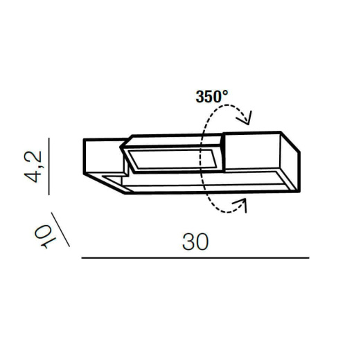 Настенный светильник Azzardo Dali 30 AZ2788 Настенный светильник Azzardo Dali 30 AZ2788