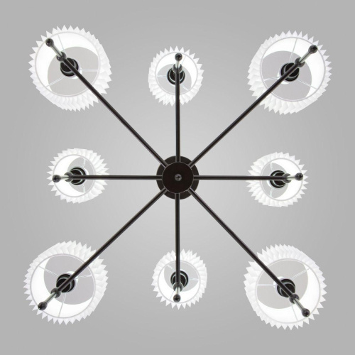 Подвесная люстра Eurosvet Notturno 60162/8 черный