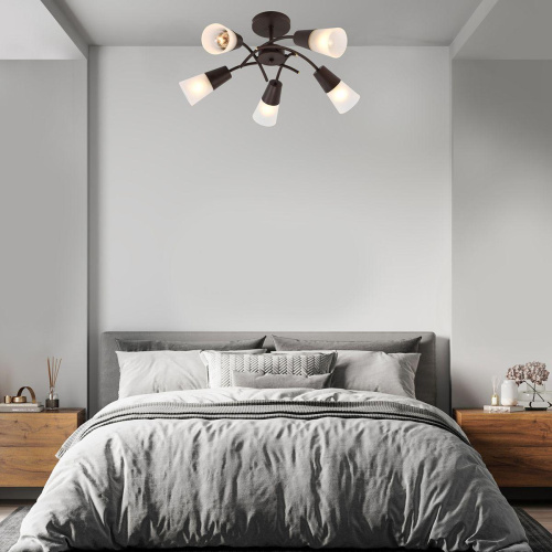 Потолочная люстра Escada Calla 1109/5P Wenge Потолочная люстра Escada Calla 1109/5P Wenge