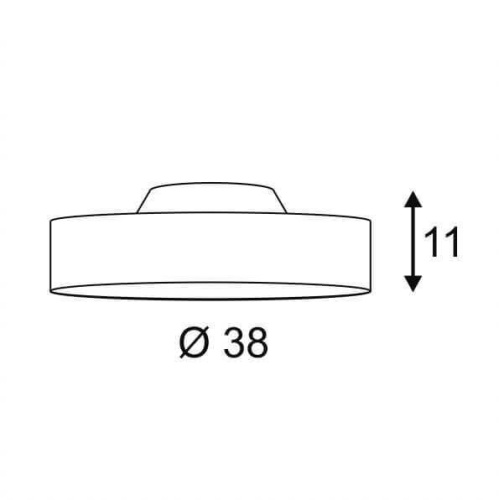 Потолочный светодиодный светильник SLV Medo 40 Led 135071