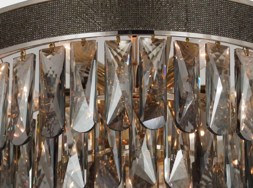 Подвесная люстра Lumina Deco Chici LDP 6002-500 R.GD+GY Подвесная люстра Lumina Deco Chici LDP 6002-500 R.GD+GY