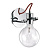 Спот Ideal Lux Radio AP1 Cromo 119427