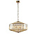 Подвесной светильник Crystal Lux Fiesta SP5 Brass/Transparente
