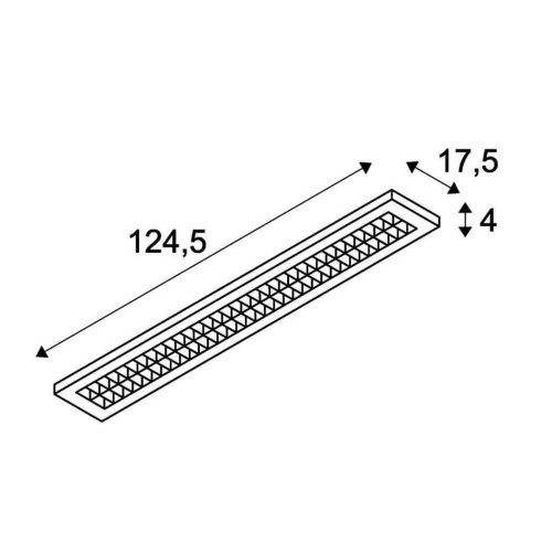 Потолочный светодиодный светильник SLV Rasto Led 158961