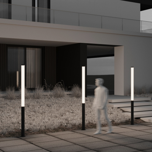 Садово-парковый светильник Outdoor O467FL-L100B3K