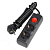 Удлинитель Uniel 2гн х 3м с/з + выкл Стандарт S-GCD2-3B BLACK UL-00003607