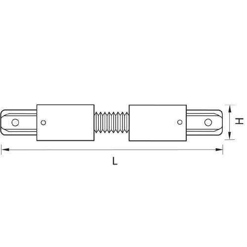 Коннектор гибкий Lightstar Barra 501156