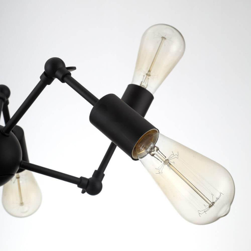 Подвесная люстра Arte Lamp A9190LM-6BK Подвесная люстра Arte Lamp A9190LM-6BK