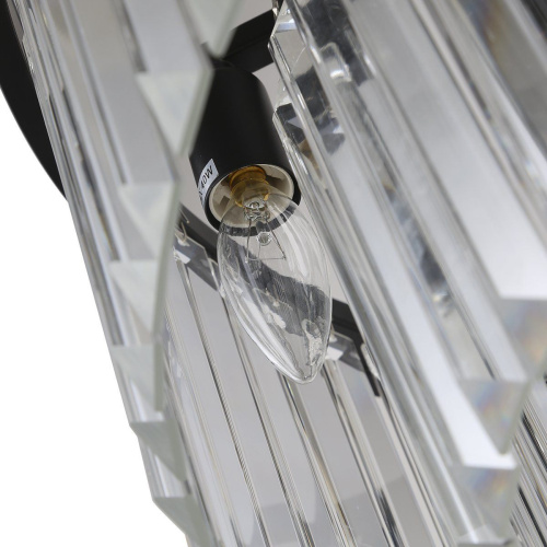 Люстра Odeon 10B black/clear