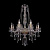 Подвесная люстра Bohemia Ivele 1415/8+4/220/h-86/G