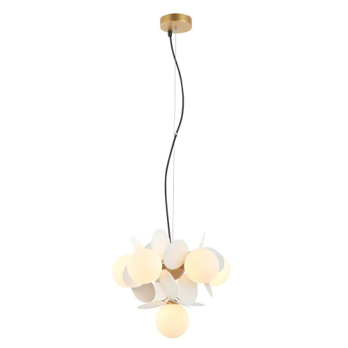 Подвесная люстра Lumien Hall Ilmari LH4136/6P-GD-WT Подвесная люстра Lumien Hall Ilmari LH4136/6P-GD-WT