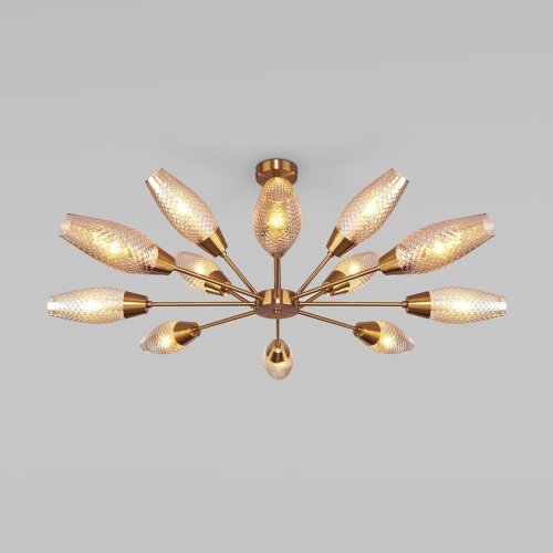 Подвесная люстра Eurosvet Thalia 60140/12 золото