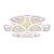 Потолочная светодиодная люстра Ambrella light Original FA2921