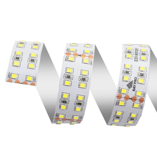 Светодиодная лента Apeyron 38W/m 240Led/m 2835SMD холодный белый 2M 246BL Светодиодная лента Apeyron 38W/m 240Led/m 2835SMD холодный белый 2M 246BL