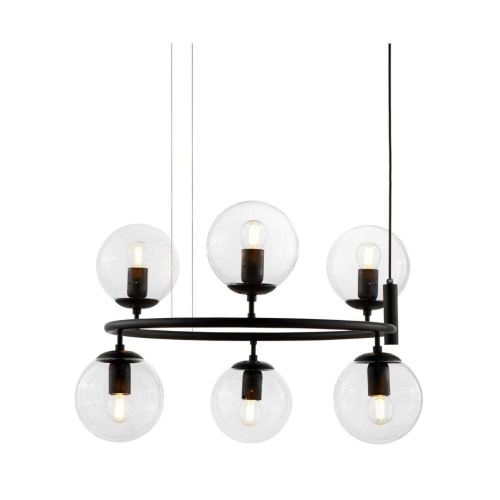 Подвесная люстра Lumina Deco Ceredo LDP 6034-6 RND BK