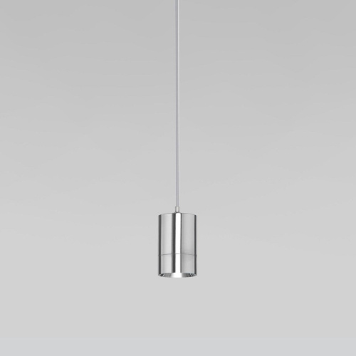Подвесной светодиодный светильник Eurosvet Piccolo 50248/1 LED хром Подвесной светодиодный светильник Eurosvet Piccolo 50248/1 LED хром