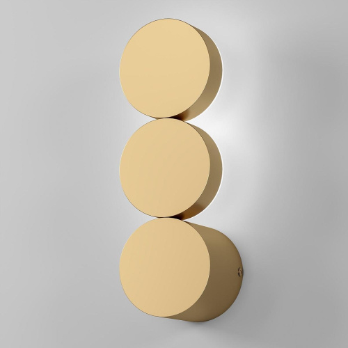 Настенный светодиодный светильник Elektrostandard Brioni 40130/LED золото a064594 Настенный светодиодный светильник Elektrostandard Brioni 40130/LED золото a064594