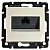 Розетка компьютерная RJ45 Legrand Valena 6 кат UTP с захватами слоновая кость 774146