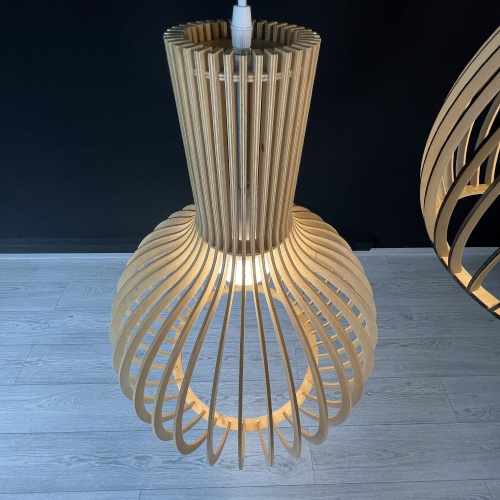 Подвесной Светильник Secto Octo 4240 Lamp Light Wood By Imperiumloft