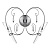 Бра Lightstar Scarabeo 755624
