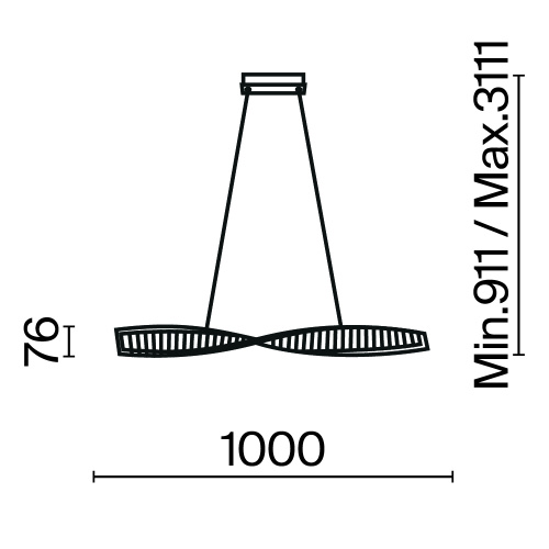 Подвесной светильник Maytoni P097PL-L28BS3K Подвесной светильник Maytoni P097PL-L28BS3K