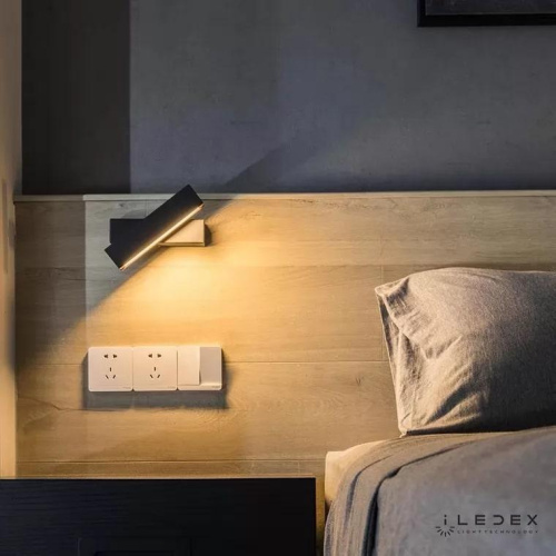 Бра iLedex Firefox 8104W-10W-3000K BK Бра iLedex Firefox 8104W-10W-3000K BK