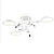 Потолочная светодиодная люстра Ambrella light Comfort LineTech FL51646