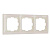 Рамка Werkel Snabb Basic на 3 поста слоновая кость WL03-Frame-03 4690389098741