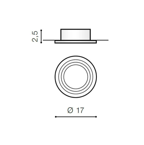 Встраиваемый светильник Azzardo Stan AZ2811