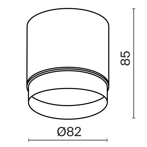 Потолочный светильник Technical C088CL-GX53-B Потолочный светильник Technical C088CL-GX53-B