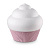 Настольная лампа Ideal Lux Cupcake TL1 Small Rosa 248486
