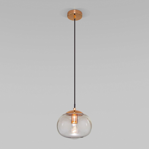 Подвесной светильник Eurosvet Rock 50212/1 янтарный Подвесной светильник Eurosvet Rock 50212/1 янтарный