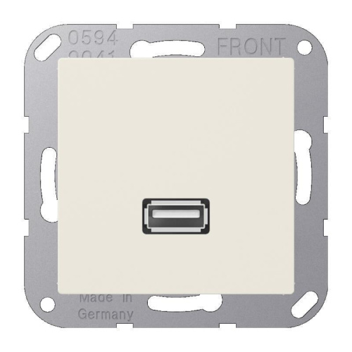 Розетка HDMI одинарная Jung А 500 слоновая кость MAA1122 Розетка HDMI одинарная Jung А 500 слоновая кость MAA1122
