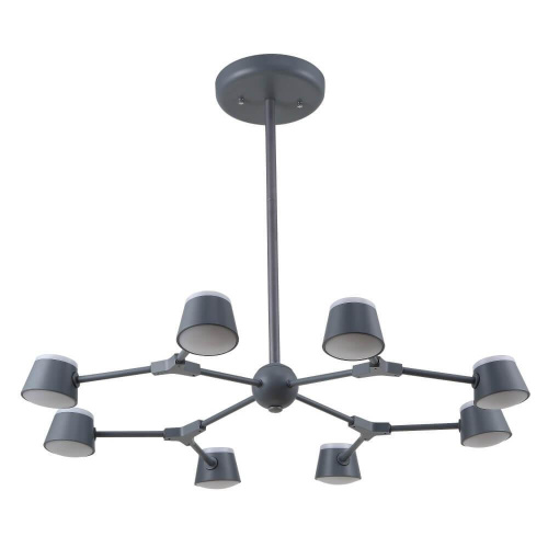 Подвесная люстра Crystal Lux MADRID SP8 GRAY Подвесная люстра Crystal Lux MADRID SP8 GRAY