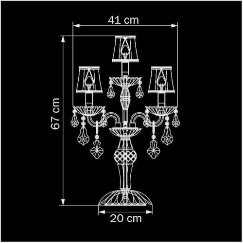 Настольная лампа Osgona Nativo 715957